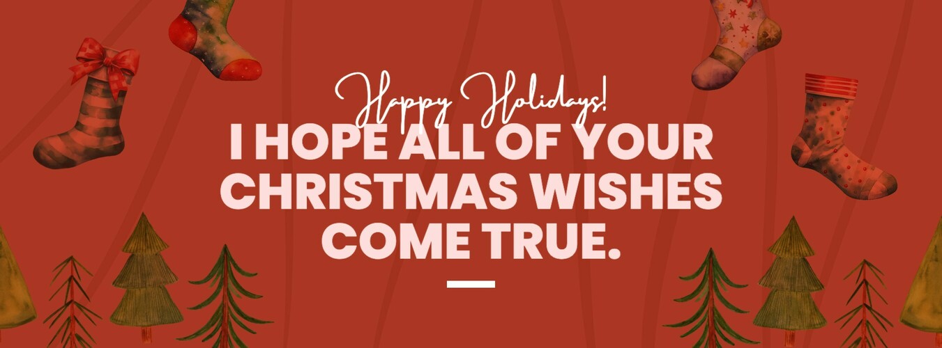 Christmas Greetings for Facebook Cover