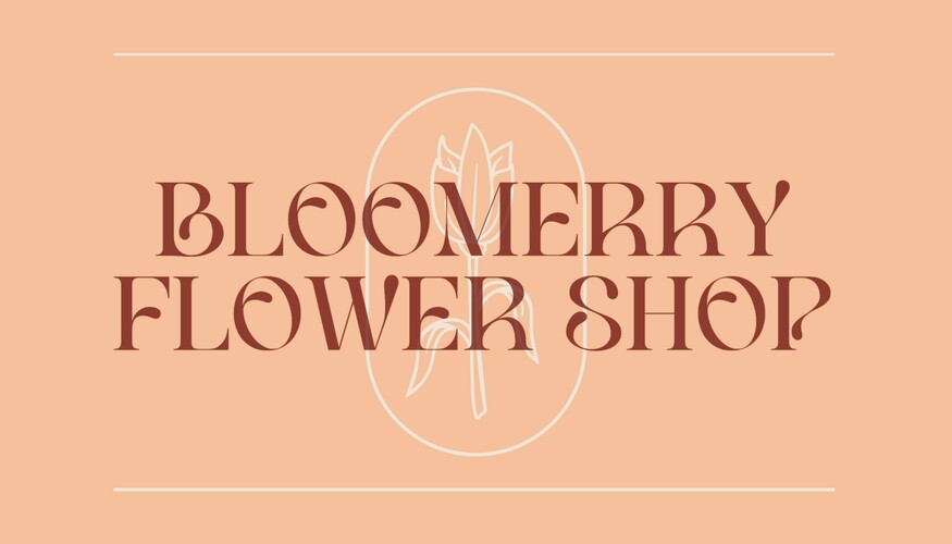 Flower Shop Business Card Horizontal