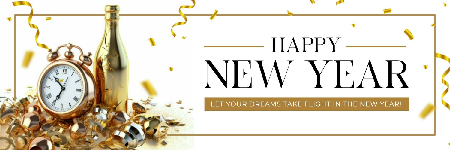 New Year Greetings for Twitter Header