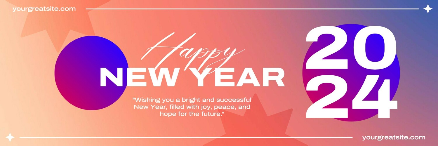 New Year Twitter Header