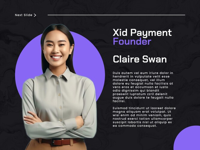 Finance Payment Tech Presentation Template