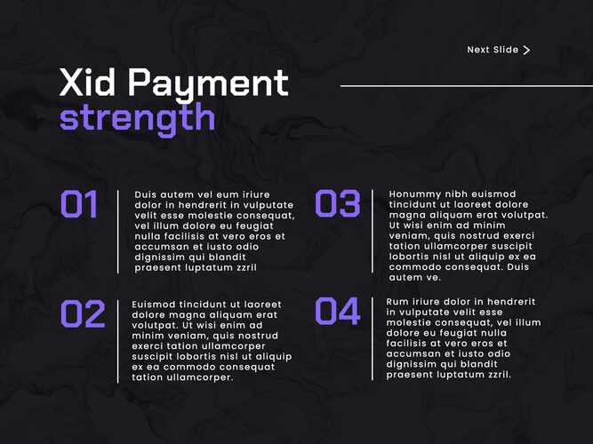Finance Payment Tech Presentation Template