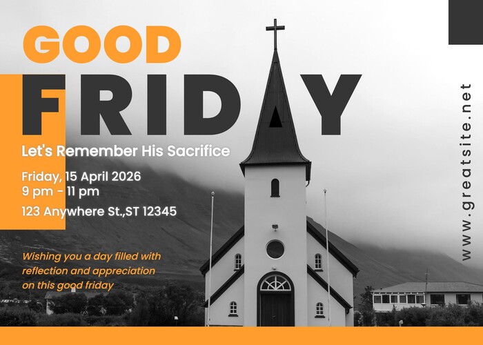 Church Invitation  Greeting Card 
