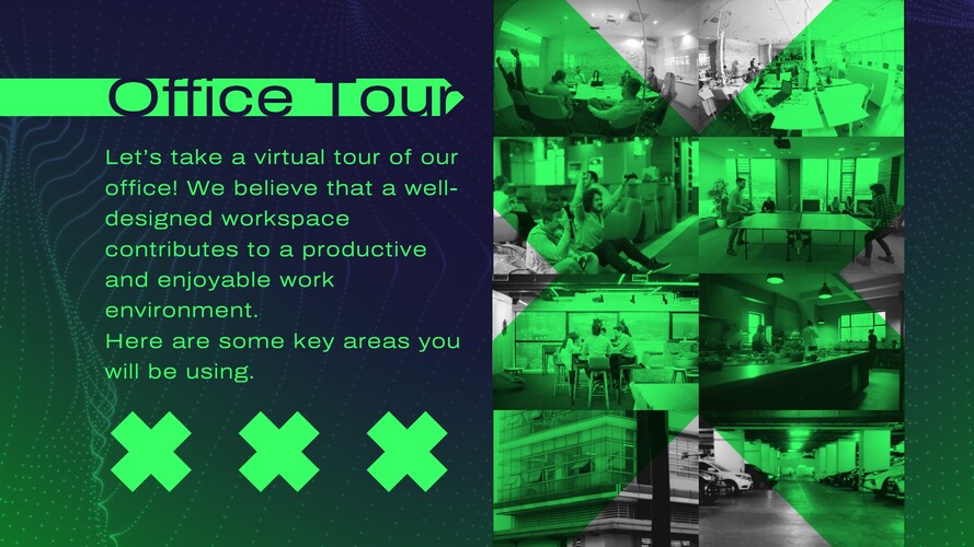 Tech Company New Employee Onboarding Presentation Template