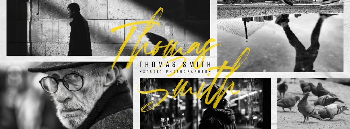 Street Photographer Facebook Cover Template