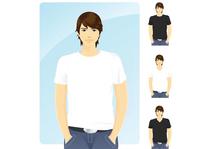 T-Shirt Template Vectors T-Shirt Template Vectors