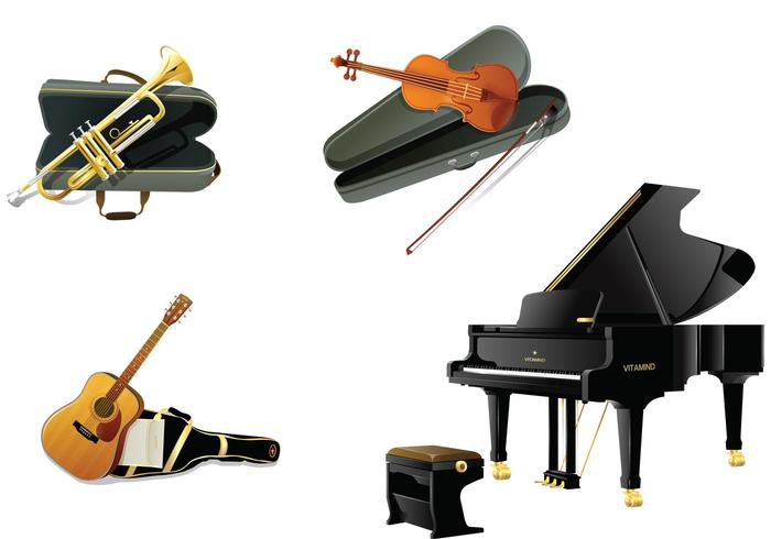 Realistic Instruments Vector Pack Realistic Instruments Vector Pack