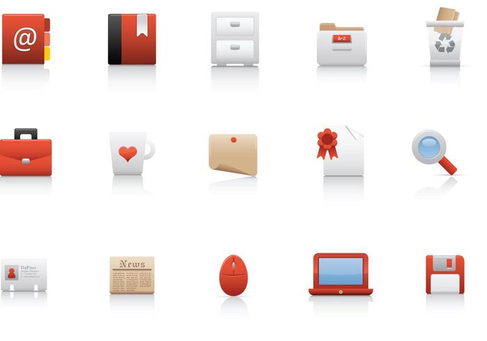 Office Business Icon Vector Pack Office Business Icon Vector Pack