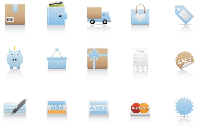 Shopping Icon Vector Pack Shopping Icon Vector Pack
