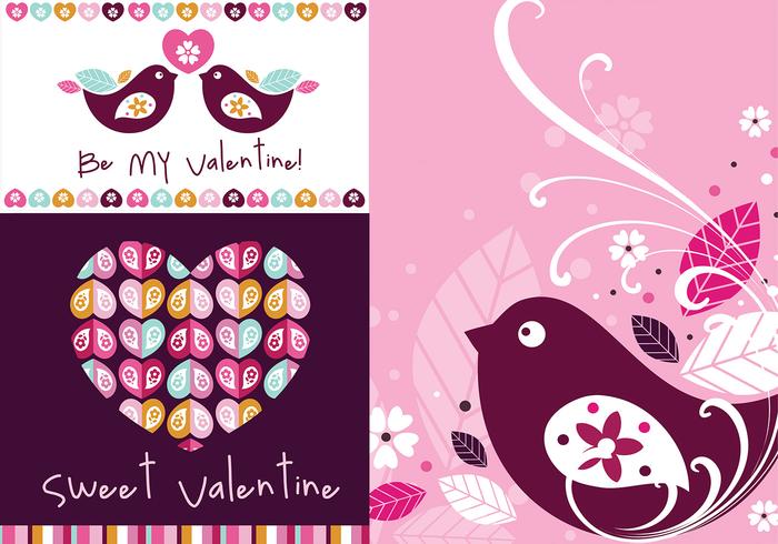 Wallpaper Vector - Sweet Valentine Wallpaper Pack Wallpaper Vector - Sweet Valentine Wallpaper Pack