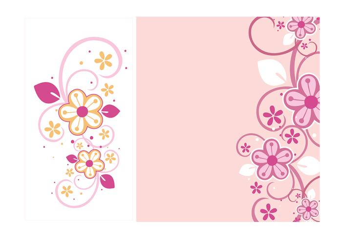 Floral Swirls Wallpaper Vector Pack Floral Swirls Wallpaper Vector Pack