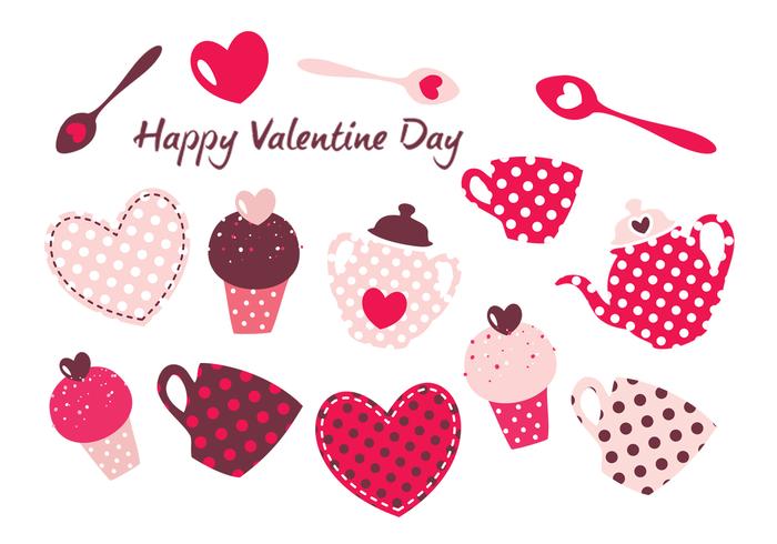 Valentine's Day Sweets Vector Pack Valentine's Day Sweets Vector Pack