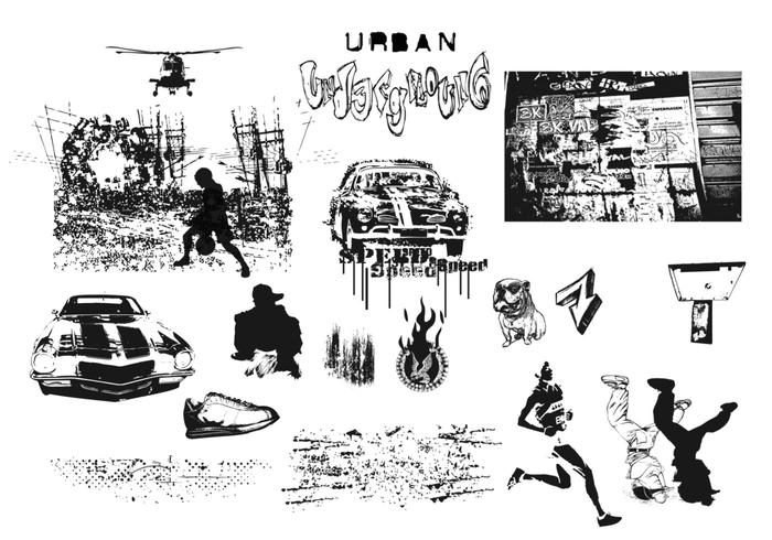 Urban Underground Vector Pack Urban Underground Vector Pack