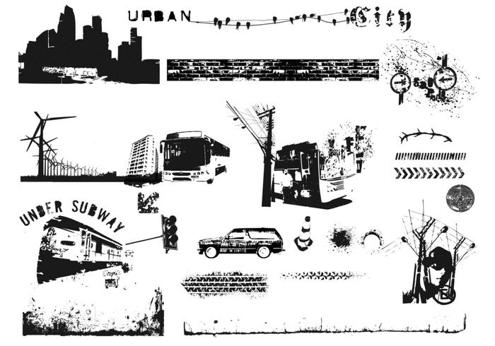 Urban City Vector Pack Urban City Vector Pack