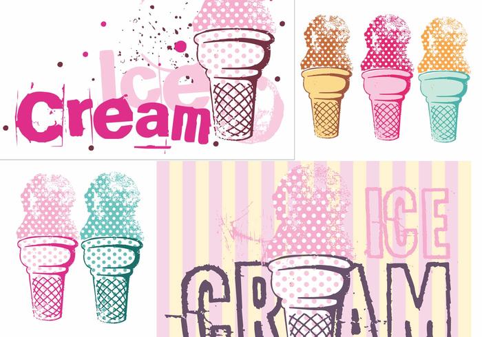 Ice Cream Wallpaper and Vector Pack Ice Cream Wallpaper and Vector Pack