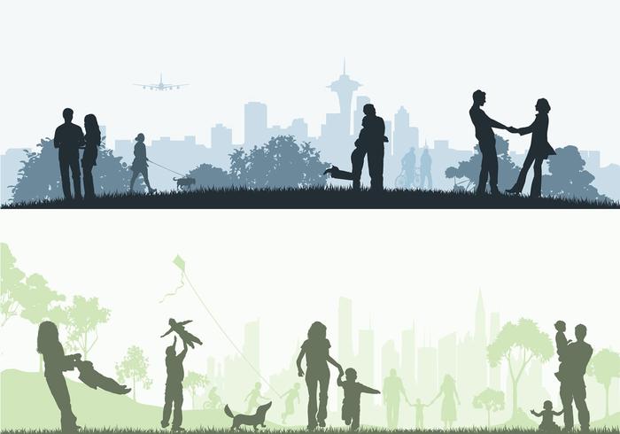 In the Park Vector Pack In the Park Vector Pack