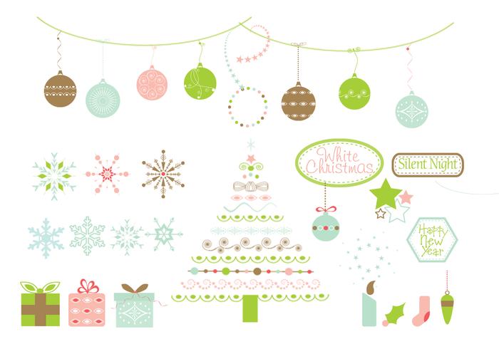 Christmas Design Elements Vector Pack Christmas Design Elements Vector Pack