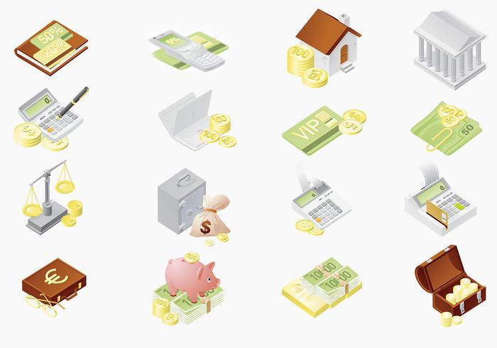 Financial Icons Vector Pack Financial Icons Vector Pack