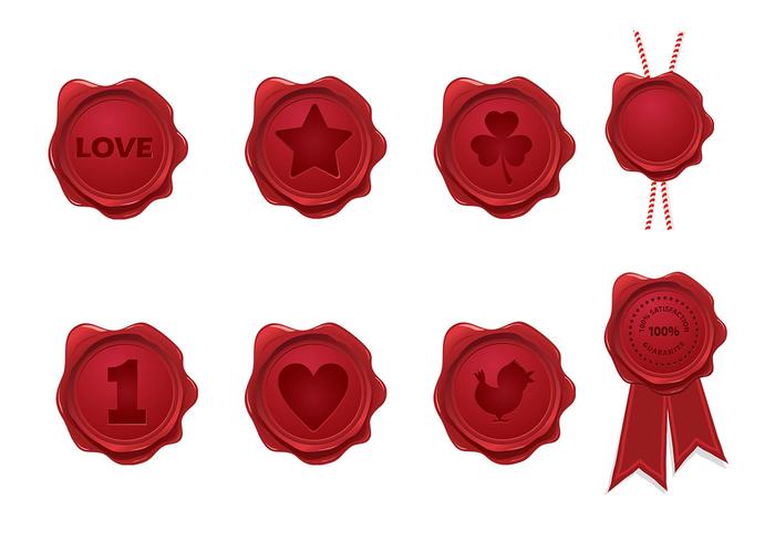 Wax Seals Vector Pack Wax Seals Vector Pack