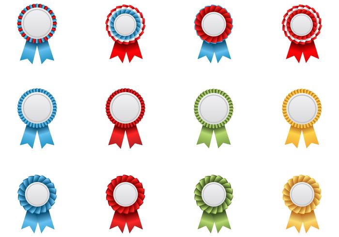 Award Ribbon Vector Pack Award Ribbon Vector Pack