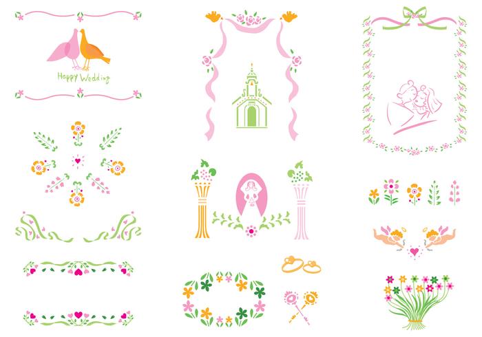 Wedding Vector Elements Pack Wedding Vector Elements Pack