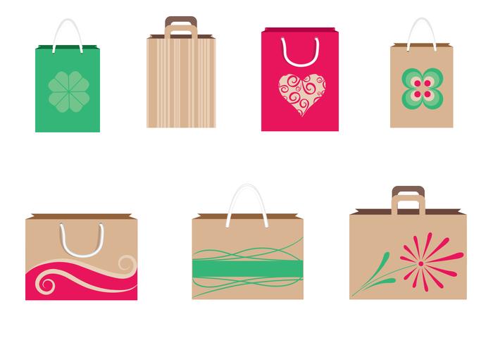 Shopping Bags Vector Pack Shopping Bags Vector Pack