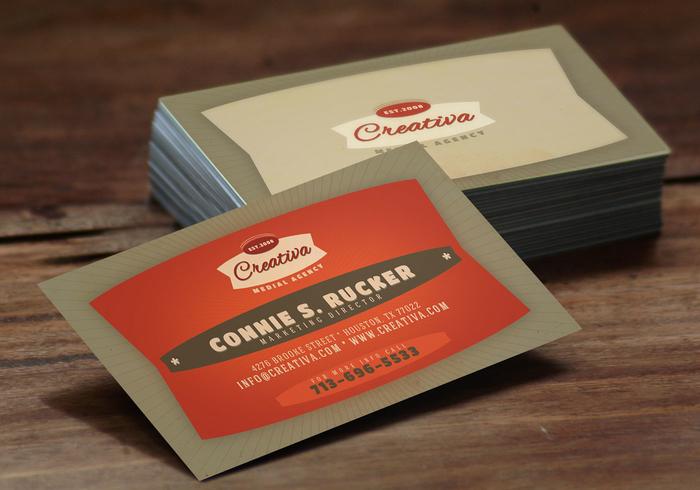 Bold Red Business Card Template Vector Pack Bold Red Business Card Template Vector Pack