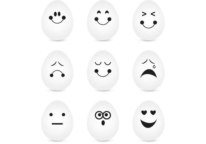 Expressive Egg Vector Pack Expressive Egg Vector Pack