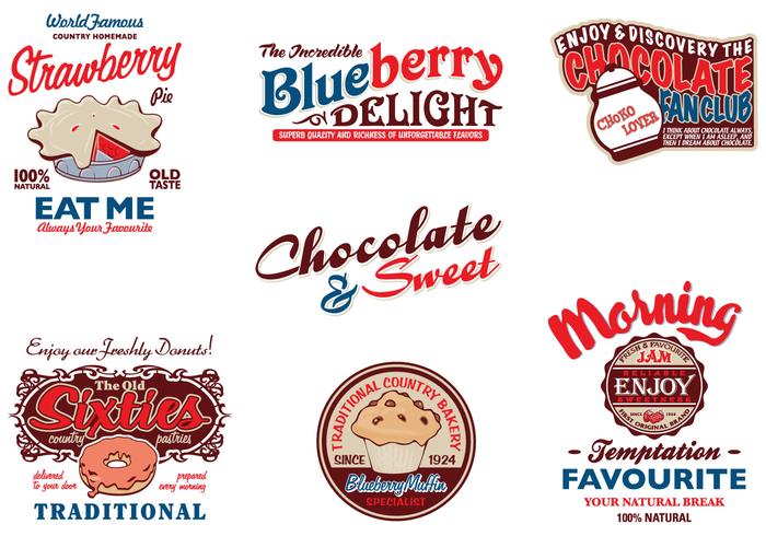 Vintage Advertising Vector Pack Vintage Advertising Vector Pack