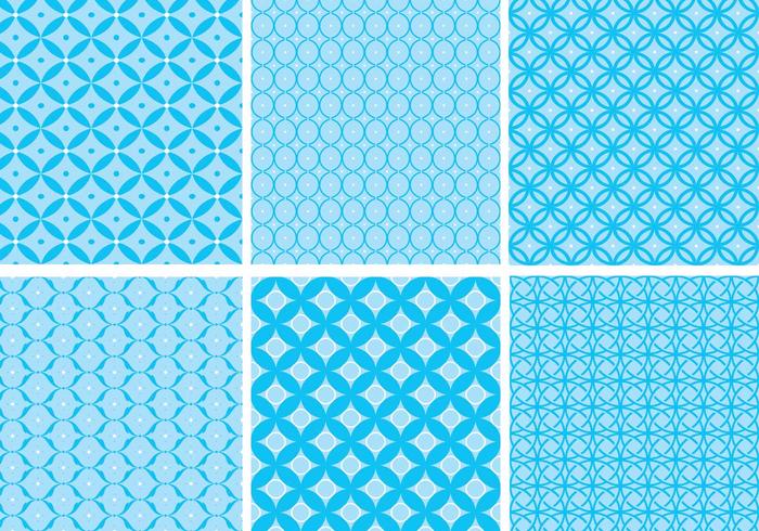 Circular, azul, patrón, vector, paquete Circular, azul, patrón, vector, paquete