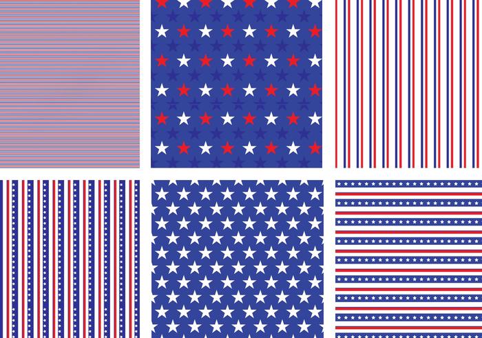 Download USA Stars and Stripes Pattern Vector Pack - Download Free ...