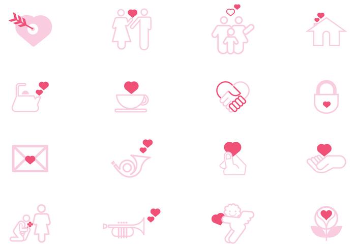 Signs of Love Vector Pack Signs of Love Vector Pack