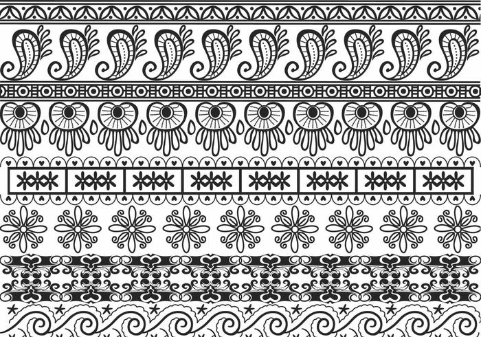 Ornamental Border Vector Pack Ornamental Border Vector Pack