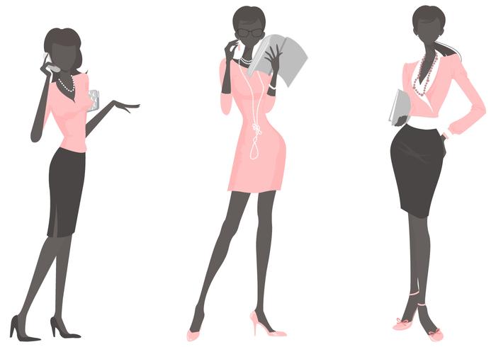 Business Woman Vector Pack Business Woman Vector Pack
