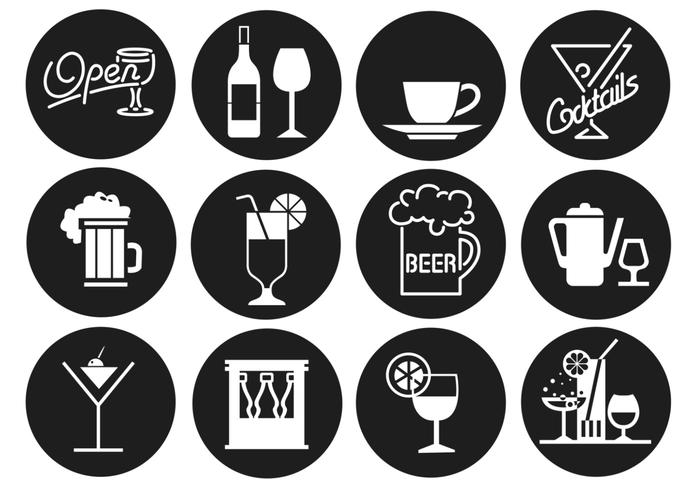 Drinks and Bar Vector Pack Drinks and Bar Vector Pack