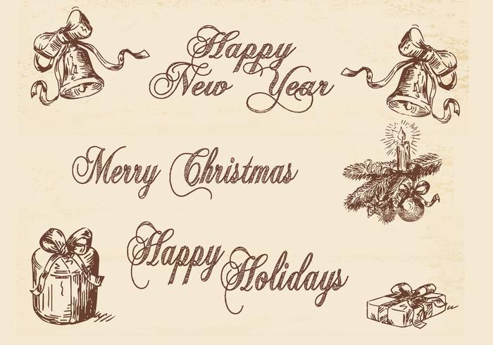 Grungy Holiday Banner Vector Pack Grungy Holiday Banner Vector Pack