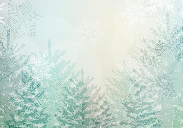 Snowy Winter Landscape Vector Wallpaper Pack Snowy Winter Landscape Vector Wallpaper Pack