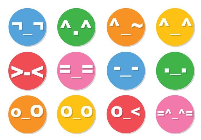 Emoticon Vector Pack Emoticon Vector Pack