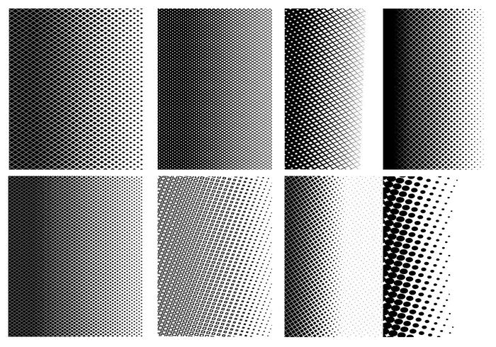 Halftone Pattern Vector Pack Halftone Pattern Vector Pack