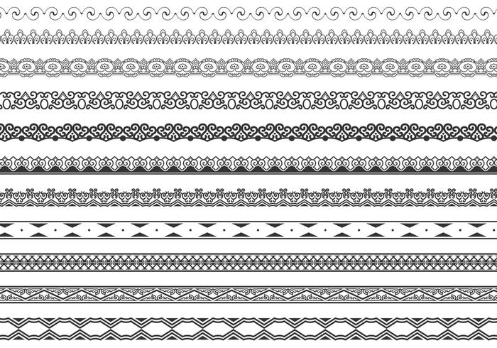 Ornamental Border Vector Pack Ornamental Border Vector Pack
