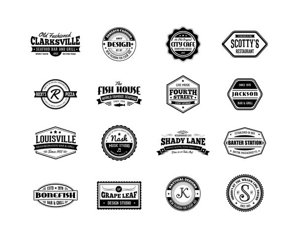Business Badge Vector Pack Business Badge Vector Pack