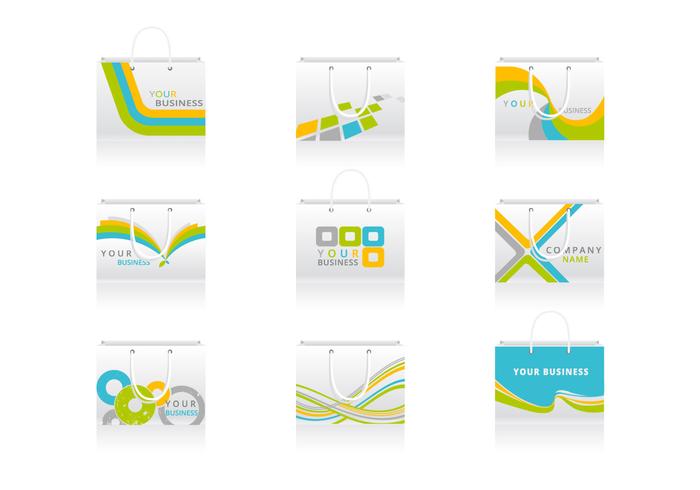 Corporate Shopping Bag Vectors Corporate Shopping Bag Vectors