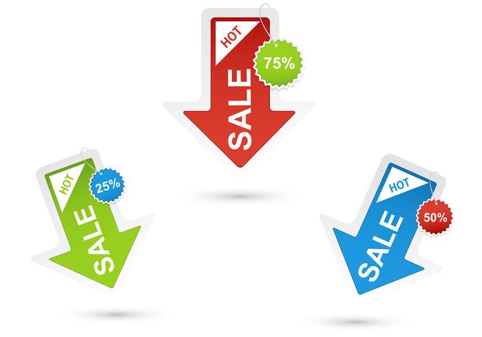 Sale Arrow Vectors Sale Arrow Vectors