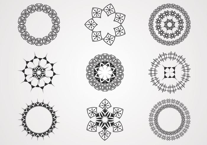 Circular Spiral Vector Pack Circular Spiral Vector Pack