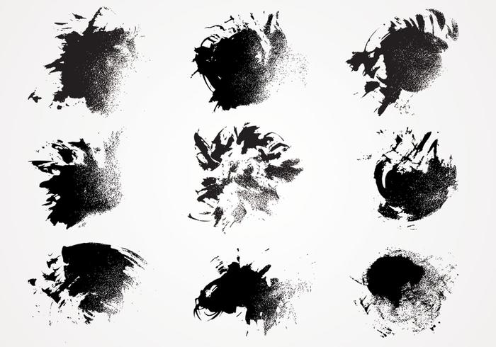 Ink Paint Texture Vector Pack Ink Paint Texture Vector Pack