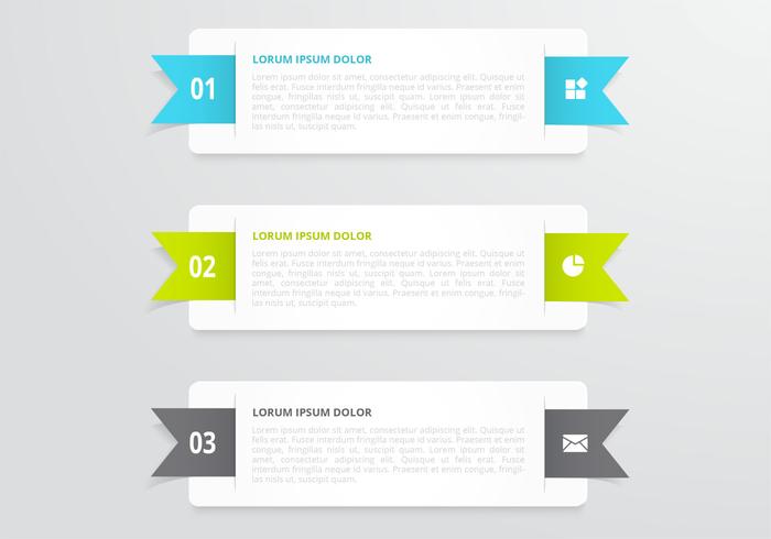 Horizontal Ribbon Banners Vector Horizontal Ribbon Banners Vector