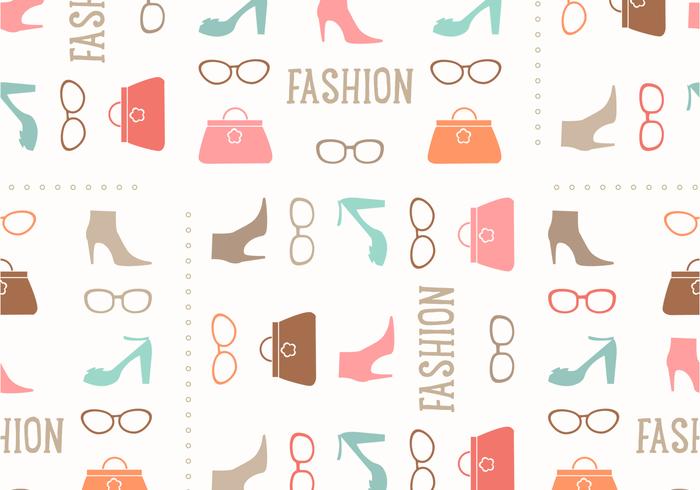 Seamless Fashion Vector Pattern Seamless Fashion Vector Pattern