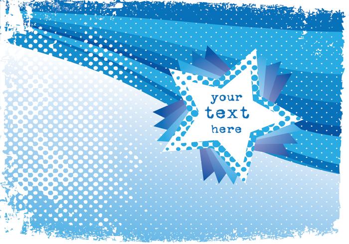 Blue Star Vector Background Blue Star Vector Background