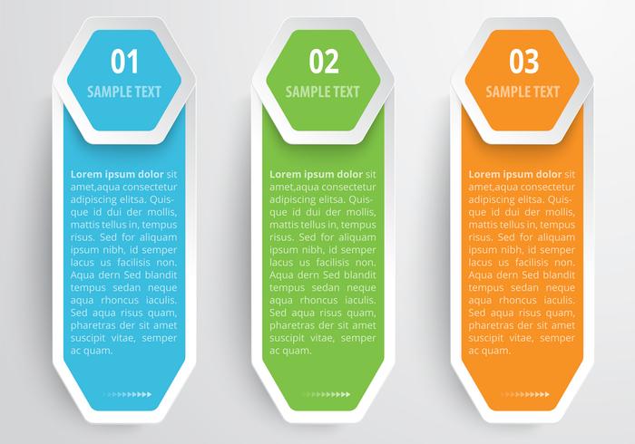 Hexagons Banners Vectors Set Hexagons Banners Vectors Set