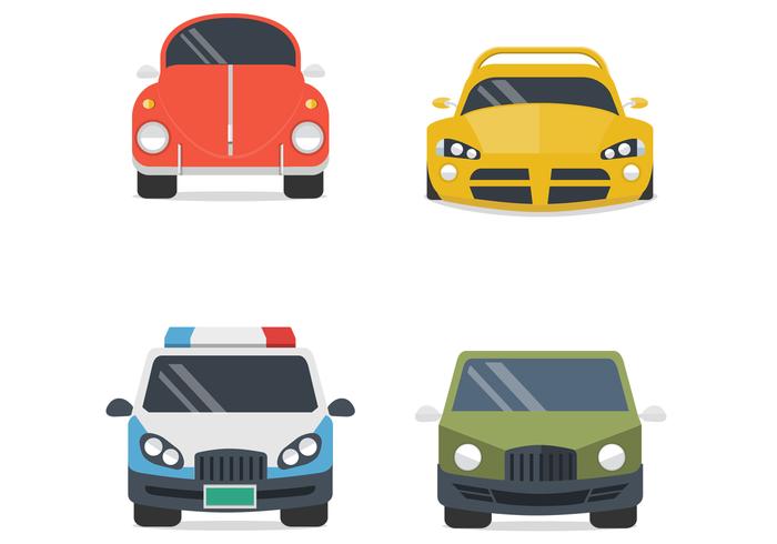 Various Cars Vector Set Various Cars Vector Set